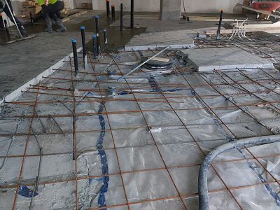 Reinforcing the floor
